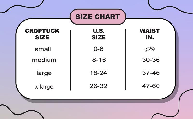 2-Pack Adjustable Crop Tuck Band β Black Elastic Crop Tool for Shirts, Sweaters & Summer Tops